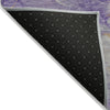Piper Looms Chantille Abstract ACN2110 Purple Machine Washable Area Rug Backing Image