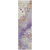 Piper Looms Chantille Abstract ACN2110 Purple Machine Washable Area Rug Runner Main Image
