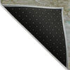 Piper Looms Chantille Abstract ACN2110 Teal Machine Washable Area Rug Backing Image