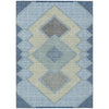 Piper Looms Chantille Geometric ACN2111 Denim Machine Washable Area Rug main image