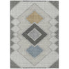 Piper Looms Chantille Geometric ACN2111 Gray Machine Washable Area Rug main image