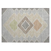 Piper Looms Chantille Geometric ACN2111 Pewter Machine Washable Area Rug Scatter Main Image