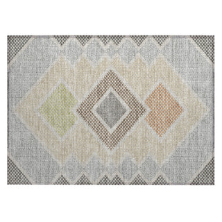Piper Looms Chantille Geometric ACN2111 Pewter Machine Washable Area Rug Scatter Main Image