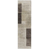 Piper Looms Chantille Geometric ACN2112 Brown Machine Washable Area Rug Runner Main Image