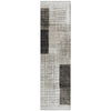 Piper Looms Chantille Geometric ACN2112 Ivory Machine Washable Area Rug Runner Main Image