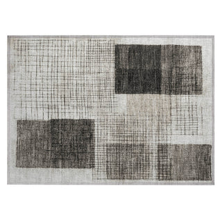 Piper Looms Chantille Geometric ACN2112 Ivory Machine Washable Area Rug Scatter Main Image