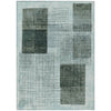 Piper Looms Chantille Geometric ACN2112 Teal Machine Washable Area Rug main image