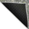 Piper Looms Chantille Abstract ACN2113 Olive Machine Washable Area Rug Backing Image