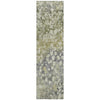 Piper Looms Chantille Abstract ACN2113 Olive Machine Washable Area Rug Runner Main Image