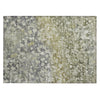 Piper Looms Chantille Abstract ACN2113 Olive Machine Washable Area Rug Scatter Main Image
