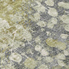 Piper Looms Chantille Abstract ACN2113 Olive Machine Washable Area Rug Swatch Image
