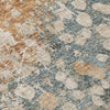 Piper Looms Chantille Abstract ACN2113 Putty Machine Washable Area Rug Swatch Image