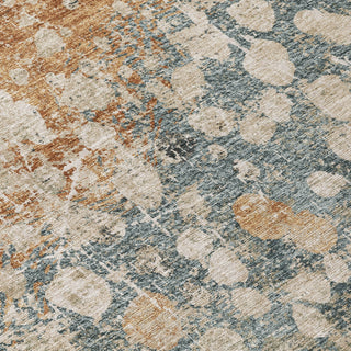 Piper Looms Chantille Abstract ACN2113 Putty Machine Washable Area Rug Swatch Image