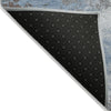 Piper Looms Chantille Abstract ACN2114 Brown Machine Washable Area Rug Backing Image