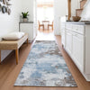 Piper Looms Chantille Abstract ACN2114 Brown Machine Washable Area Rug Runner Lifestyle Image Feature