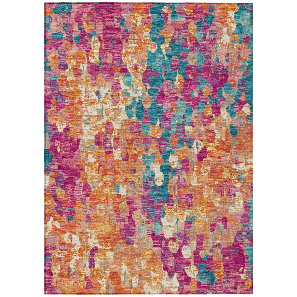 Piper Looms Chantille Abstract ACN2115 Blush Machine Washable Area Rug main image