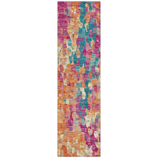 Piper Looms Chantille Abstract ACN2115 Blush Machine Washable Area Rug Runner Main Image