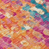 Piper Looms Chantille Abstract ACN2115 Blush Machine Washable Area Rug Swatch Image