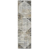 Piper Looms Chantille Geometric ACN2116 Black Machine Washable Area Rug Runner Main Image