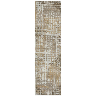 Piper Looms Chantille Geometric ACN2116 Brown Machine Washable Area Rug Runner Main Image