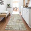 Piper Looms Chantille Geometric ACN2116 Fern Machine Washable Area Rug Runner Lifestyle Image Feature