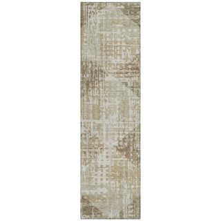 Piper Looms Chantille Geometric ACN2116 Fern Machine Washable Area Rug Runner Main Image