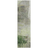 Piper Looms Chantille Abstract ACN2117 Aloe Machine Washable Area Rug Runner Main Image