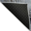 Piper Looms Chantille Abstract ACN2117 Sky Machine Washable Area Rug Backing Image