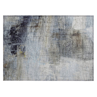 Piper Looms Chantille Abstract ACN2117 Sky Machine Washable Area Rug Scatter Main Image