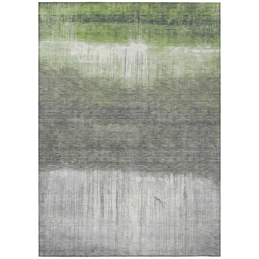 Piper Looms Chantille Abstract ACN2118 Fern Machine Washable Area Rug main image