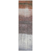 Piper Looms Chantille Abstract ACN2118 Paprika Machine Washable Area Rug Runner Main Image