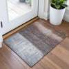 Piper Looms Chantille Abstract ACN2118 Paprika Machine Washable Area Rug Scatter Lifestyle Image Feature