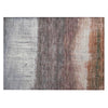 Piper Looms Chantille Abstract ACN2118 Paprika Machine Washable Area Rug Scatter Main Image