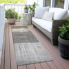 Piper Looms Chantille Abstract ACN2118 Taupe Machine Washable Area Rug Runner Outdoor Lifestyle Image Feature