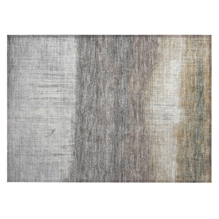 Piper Looms Chantille Abstract ACN2118 Taupe Machine Washable Area Rug Scatter Main Image