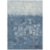 Piper Looms Chantille Abstract ACN2119 Navy Machine Washable Area Rug main image