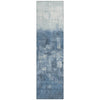 Piper Looms Chantille Abstract ACN2119 Navy Machine Washable Area Rug Runner Main Image