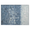 Piper Looms Chantille Abstract ACN2119 Navy Machine Washable Area Rug Scatter Main Image