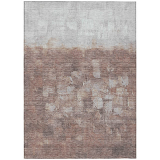 Piper Looms Chantille Abstract ACN2119 Paprika Machine Washable Area Rug main image
