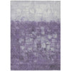 Piper Looms Chantille Abstract ACN2119 Purple Machine Washable Area Rug main image