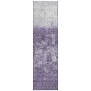 Piper Looms Chantille Abstract ACN2119 Purple Machine Washable Area Rug Runner Main Image