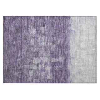 Piper Looms Chantille Abstract ACN2119 Purple Machine Washable Area Rug Scatter Main Image