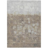 Piper Looms Chantille Abstract ACN2119 Taupe Machine Washable Area Rug main image