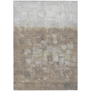 Piper Looms Chantille Abstract ACN2119 Taupe Machine Washable Area Rug main image