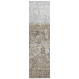 Piper Looms Chantille Abstract ACN2119 Taupe Machine Washable Area Rug Runner Main Image