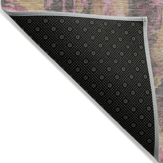 Piper Looms Chantille Abstract ACN2120 Blush Machine Washable Area Rug Backing Image