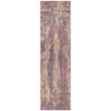 Piper Looms Chantille Abstract ACN2120 Blush Machine Washable Area Rug Runner Main Image