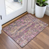 Piper Looms Chantille Abstract ACN2120 Blush Machine Washable Area Rug Scatter Lifestyle Image Feature