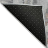 Piper Looms Chantille Abstract ACN2120 Copper Machine Washable Area Rug Backing Image
