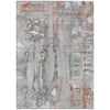 Piper Looms Chantille Abstract ACN2120 Copper Machine Washable Area Rug main image